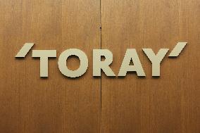 Toray signage and logo